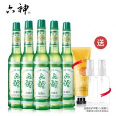 六神花露水 老式经典玻瓶195ml家庭装驱蚊祛痱止痒清凉祛味花露水